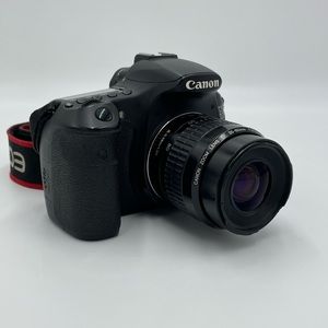 Canon EOS 60D 18.0MP Digital SLR Camera - Black (Kit w/ EF 35-80mm Lens)